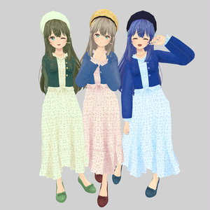【透羽専用衣装】春服ワンピース 缩略图 2