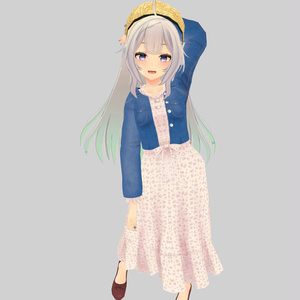 【ウルフェリア専用衣装】春服ワンピース 缩略图 2