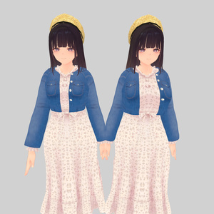 【くろなつ専用衣装】春服ワンピース 缩略图 6