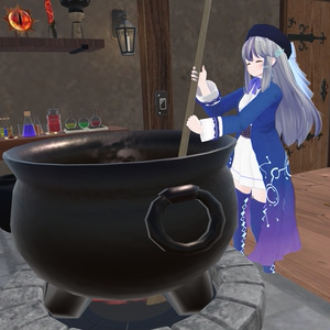 【4アバター対応】魔法使いの衣装&魔法の杖 缩略图 12