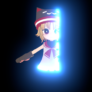 【VRChat想定】Cyber Fade Shader