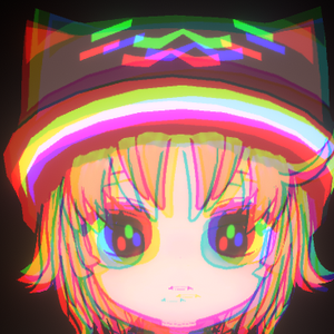 【VRChat想定】Glich Effect Shader