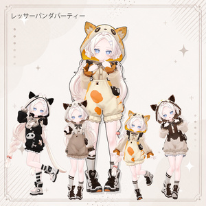 🎈SALE🎈 Red Panda Party『レッサーパンダパーティー』【11アバター対応】 缩略图 8