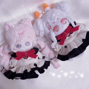 8㎝10㎝ ぬい服 ぬいぐるみ用 ベビースタイ リボンセット - moln - BOOTH