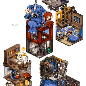 Cube layer