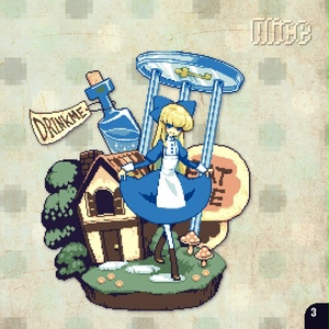 Alice in Wonderland of The dot