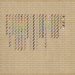 アイコンセット 14 ～文房具A～【24*24px】
