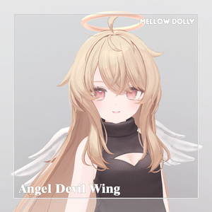 【VRChat】 Angel Devil Wing 【8アバター対応】 缩略图 2
