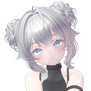 【VRC Hair】 Fairy Twin Bun Hair 【13アバター対応】 缩略图 4