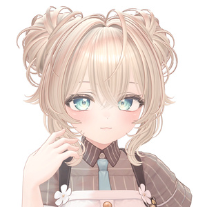 【VRC Hair】 Fairy Twin Bun Hair 【13アバター対応】 缩略图 5
