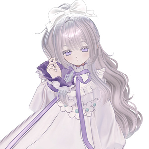 【VRC Hair】 Ribbon Wavy Half-Up 【13アバター対応】 缩略图 2