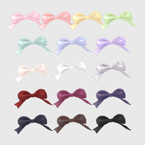 【VRC Hair】 Ribbon Wavy Half-Up 【13アバター対応】 缩略图 11