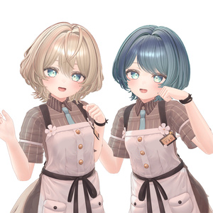 【VRC Hair】 Soft Fluffy Bob Hair 【13アバター対応】 缩略图 3