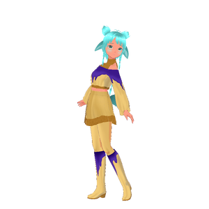Blueberry Cheesecake VRoid 3D Outfit Set