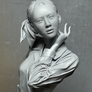 KK10-02 1/10アトリエイットフィギュア アトリエイット 1/10 kk10-02 フィギュア 3Dプリンター出力レジン