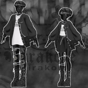 【１２アバター対応】noir punk #mirakore 缩略图 2