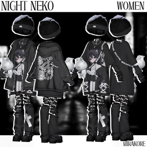 【２１アバター対応】nightneko　#mirakore 缩略图 26