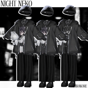 【２１アバター対応】nightneko　#mirakore 缩略图 22