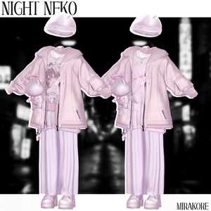 【２１アバター対応】nightneko　#mirakore 缩略图 25