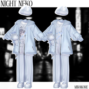 【２１アバター対応】nightneko　#mirakore 缩略图 24