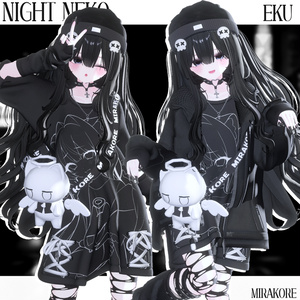 【２１アバター対応】nightneko　#mirakore 缩略图 14