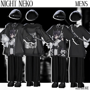 【２１アバター対応】nightneko　#mirakore 缩略图 27