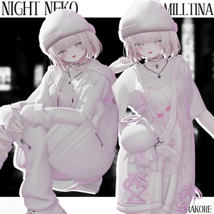 【２１アバター対応】nightneko　#mirakore 缩略图 10