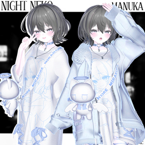 【２１アバター対応】nightneko　#mirakore 缩略图 13