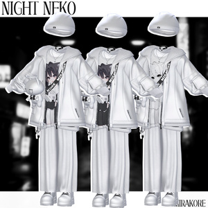 【２１アバター対応】nightneko　#mirakore 缩略图 23