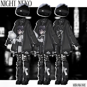 【２１アバター対応】nightneko　#mirakore 缩略图 28