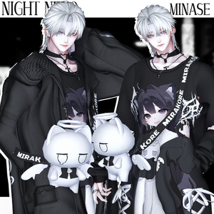 【２１アバター対応】nightneko　#mirakore 缩略图 7