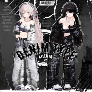 『10アバター対応』DENIM_TYPE