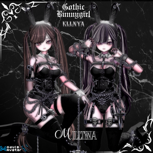 『12アバター対応』GOTHIC BUNNYGIRL