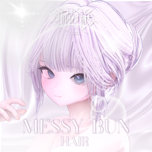 ♡ MESSY BUN HAIR ♡