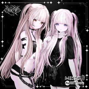 ✦セール中✦ ♡〃SOFT HALFTWINTAIL HAIR〃♡〃ハーフツインテールヘア〃♡【18アバター対応】