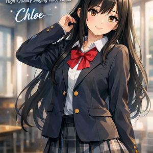 【RVCv2・商用利用可・歌唱対応】「Chloe」