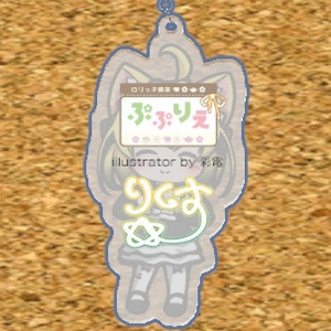 【3D小物】24W店員さんSDイラストアクキー 缩略图 2