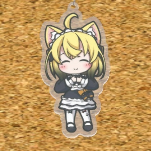 【3D小物】24W店員さんSDイラストアクキー