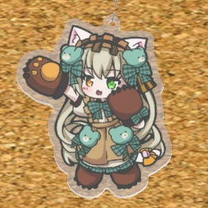 【3D小物】24W店員さんSDイラストアクキー 缩略图 9