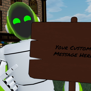 Whaddatoys - Toon Sign