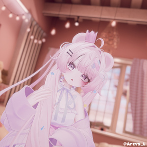 【ミルフィ】More Cute! hair accessory【VRC想定】 缩略图 8