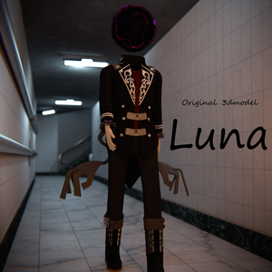 オリジナル3Dモデル「Luna」