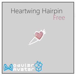 [Free] Heartwing Hairpin / ハートウィング ヘアピン