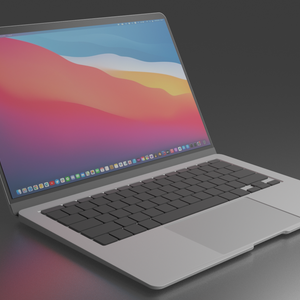 MacBook Air 3Dモデル