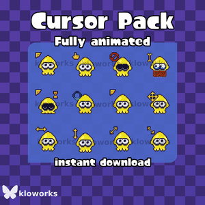 Squid Cursor pack