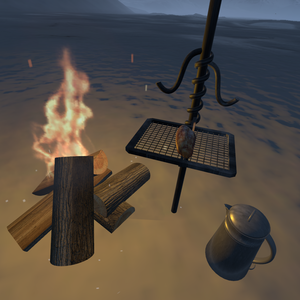 【無料、VRCHAT想定】RDR2風焼肉セット