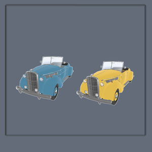 【3Dモデル】昔の自動車