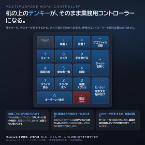 MWC｜外付けテンキーを業務用コントローラーに変える Windows アプリ