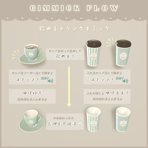 【3D小物】チョコミン党 ~ カフェメニュー ~（食べ飲みできる） 缩略图 23