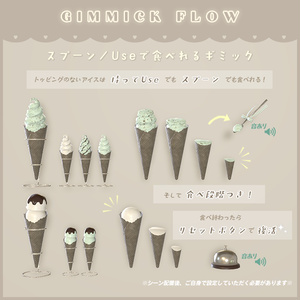 【3D小物】チョコミン党 ~ カフェメニュー ~（食べ飲みできる） 缩略图 20
